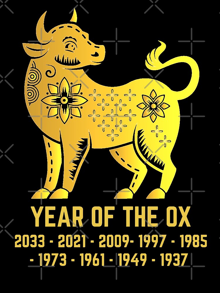 Year of The Ox Chinese Zodiac Sign