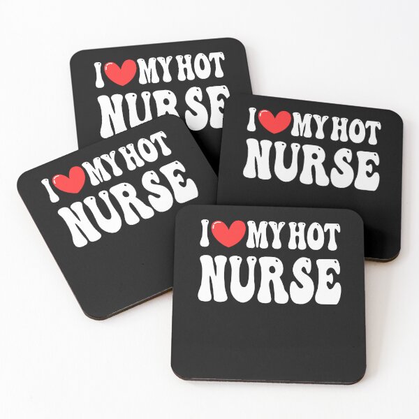 Item preview, I Love My Hot Nurse Wife I Heart My Girlfriend heart of Valentine's Day designed and sold by CoolCreative.