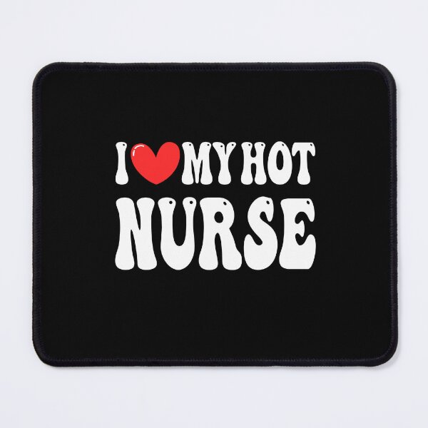 Item preview, I Love My Hot Nurse Wife I Heart My Girlfriend heart of Valentine's Day designed and sold by CoolCreative.