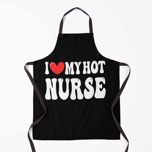 Item preview, I Love My Hot Nurse Wife I Heart My Girlfriend heart of Valentine's Day designed and sold by CoolCreative.