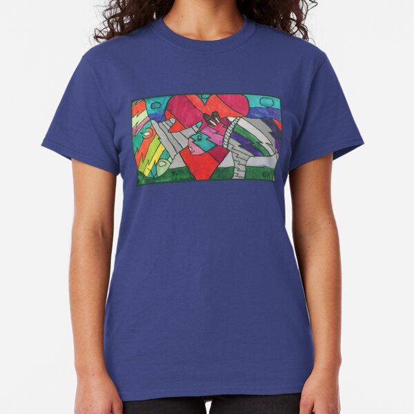 Rhinos in Love by Ocean Classic T-Shirt