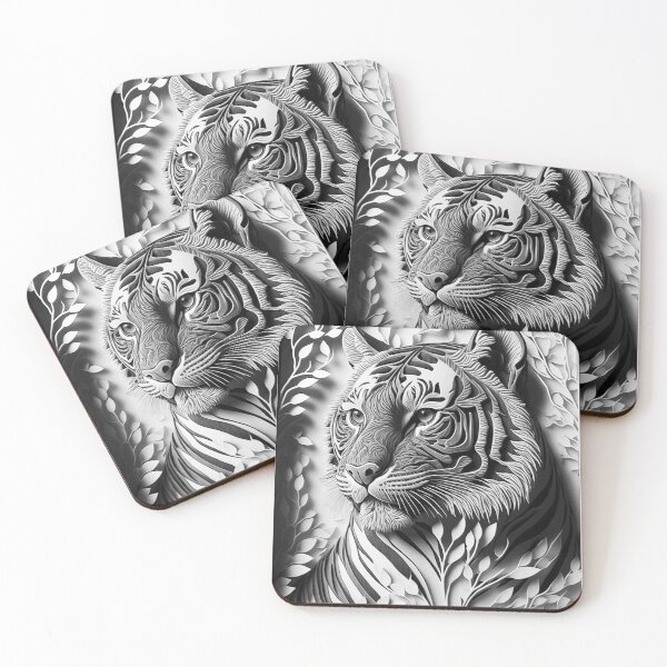 Item preview, Quilling Animal Tiger Paper  cut Style designed and sold by PhiloSophyEye.
