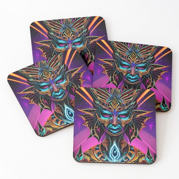 Item preview, Psychedelic digital concept art Portret of a female fullcolor designed and sold by MarcusPetrus.