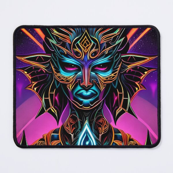 Item preview, Psychedelic digital concept art Portret of a female fullcolor designed and sold by MarcusPetrus.