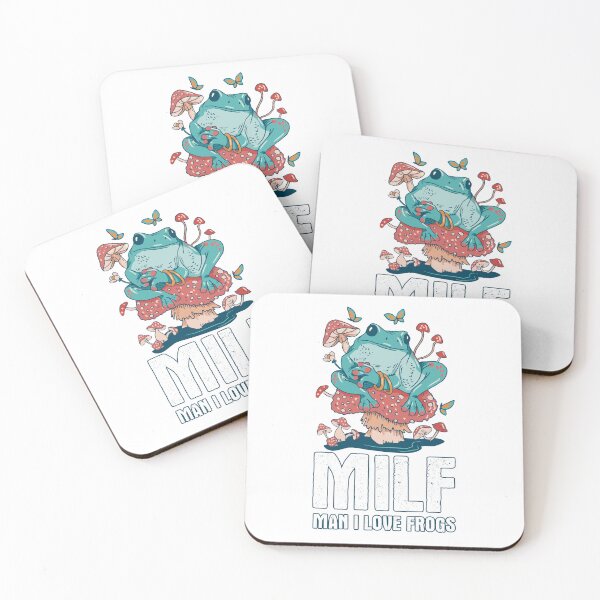 Item preview, Milf Man I Love Frogs designed and sold by jie lin.