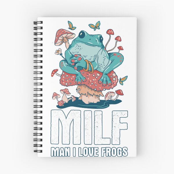 Item preview, Milf Man I Love Frogs designed and sold by jie lin.