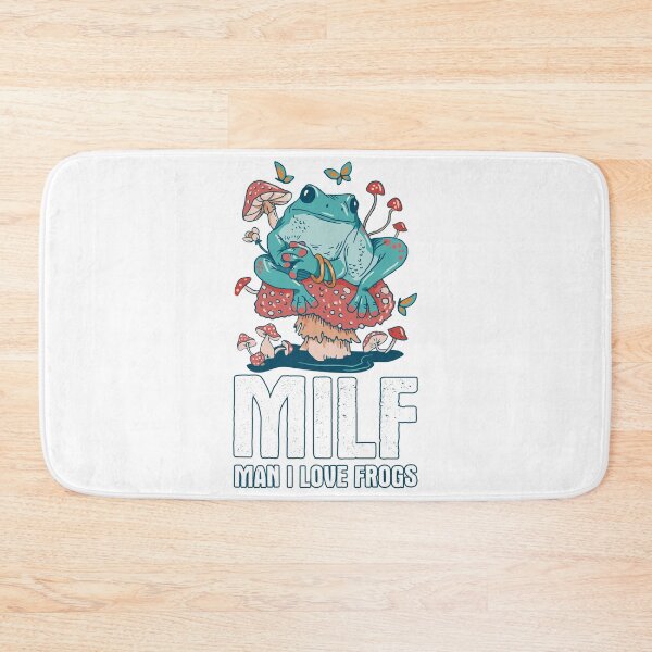 Item preview, Milf Man I Love Frogs designed and sold by jie lin.