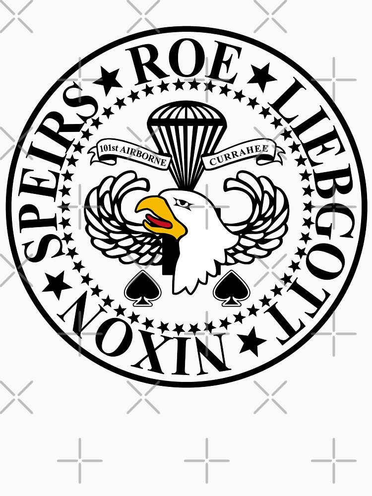 "Band of Brothers Crest" Tshirt for Sale by engyles Redbubble band