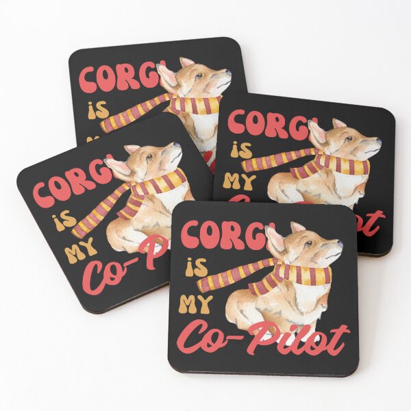 Item preview, Corgi Is My Co-Pilot designed and sold by SpicyAviator.