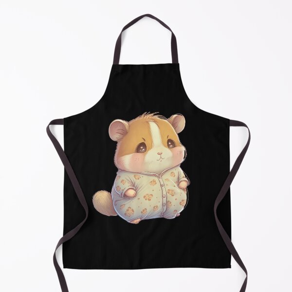 Item preview, Cute hamster wearing pajamas ready for bed time sleeping cute animal pyjamas designed and sold by AnimalArtPhotos.