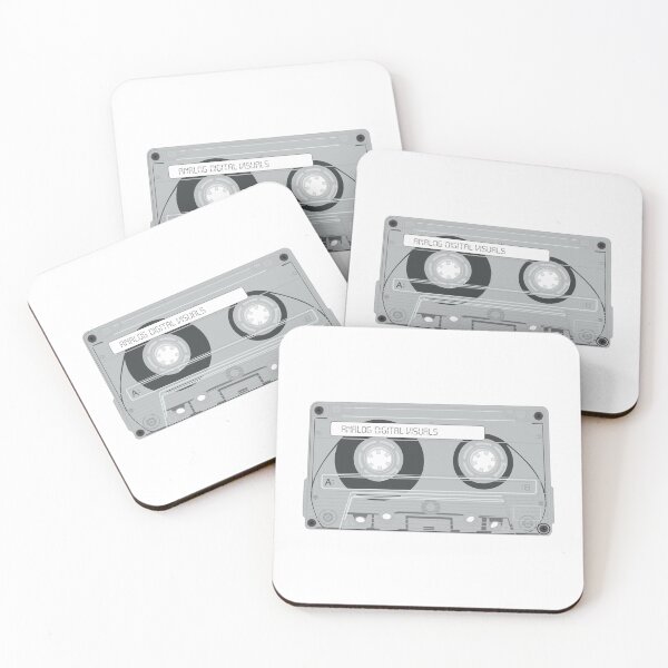 Item preview, Cassette Tape Graphic (Gray Colorway) Analog / Music designed and sold by analogdigitalvz.