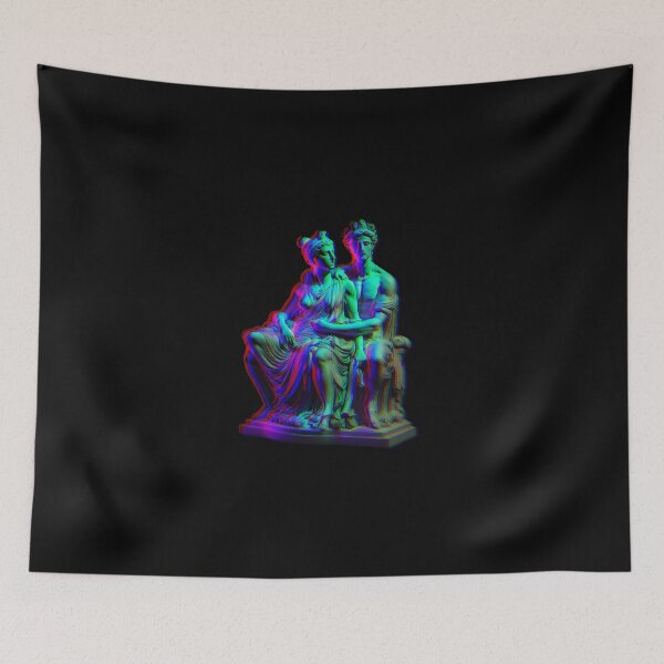 Item preview, Vaporwave glitch Roman Statue designed and sold by Christolamber.