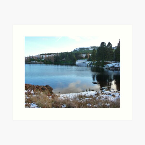 Item preview, First snowfall at Loch Ordie designed and sold by Braedene.