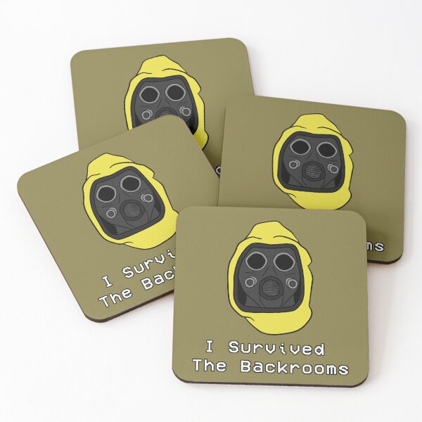 Item preview, I Survived The Backrooms Hazmat Employee designed and sold by Portfolio Run.