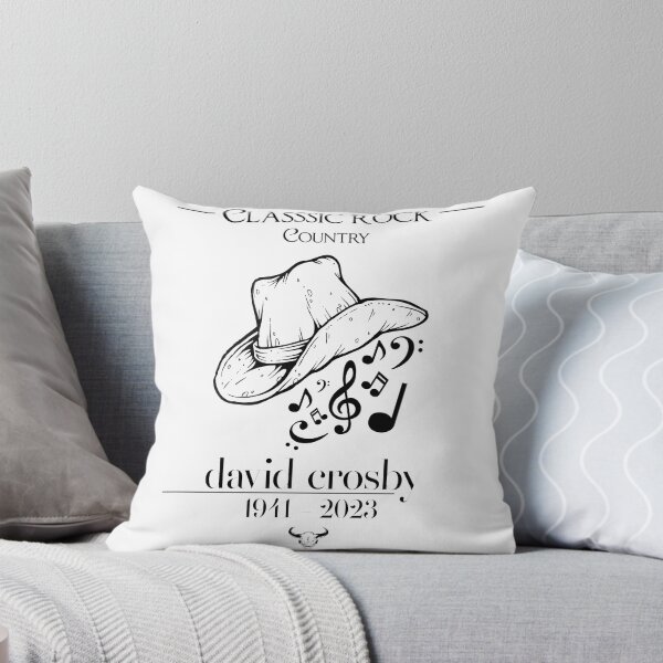 Item preview, David crosby, classic rock country 70s, black vintage version designed and sold by AboutIm4U.