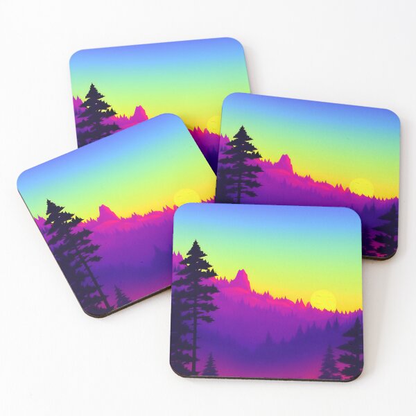 Item preview, Find the Perfect Minimalist Landscape Mountain View Sunrise Print for Your Personal Style and Taste designed and sold by supeart.