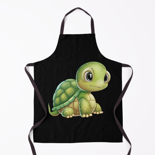 Item preview, Cutest turtle cute pet tortoise animal cartoon style designed and sold by AnimalArtPhotos.