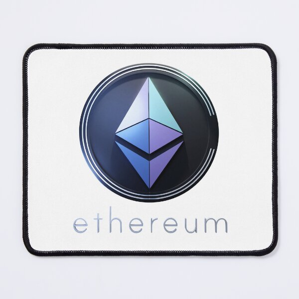 Item preview, Ethereum logo and coin with font designed and sold by ColorCube1.