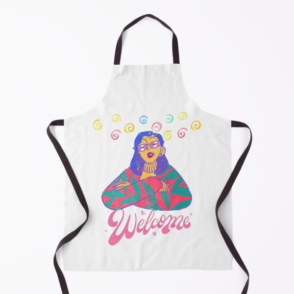Item preview, Funky retro welcome designed and sold by Saltandlight0.