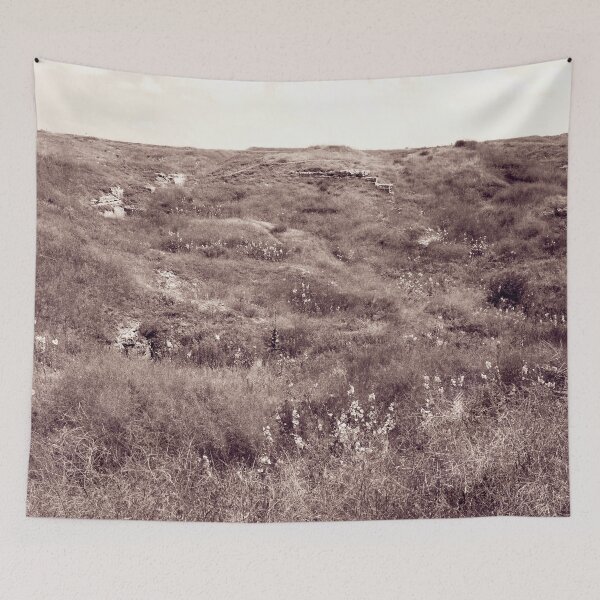 Item preview, Steppe on a bright summer day, natural background  designed and sold by helenkaiy.