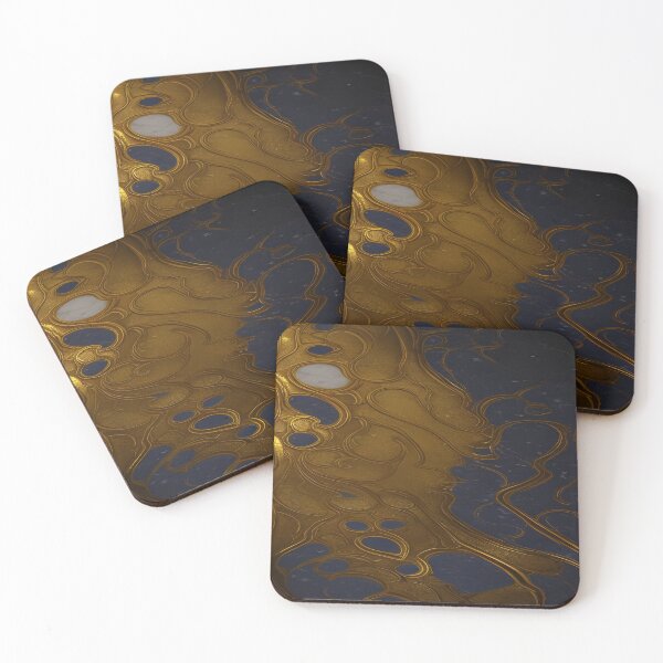 Item preview, Gold and Dark Blue Art designed and sold by MIGSZ.
