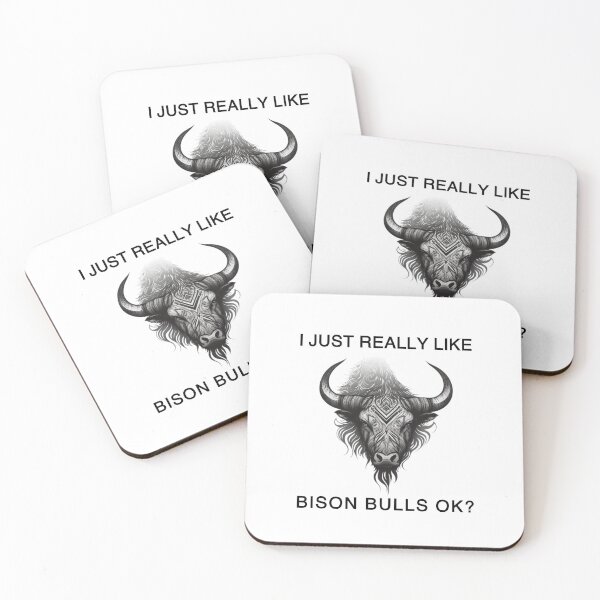 Item preview, i just really like bison bulls ok designed and sold by naffany.