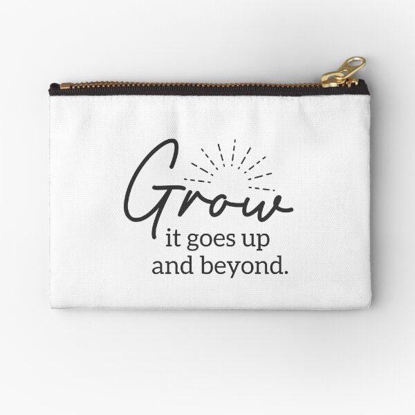 Grow Zipper Pouch