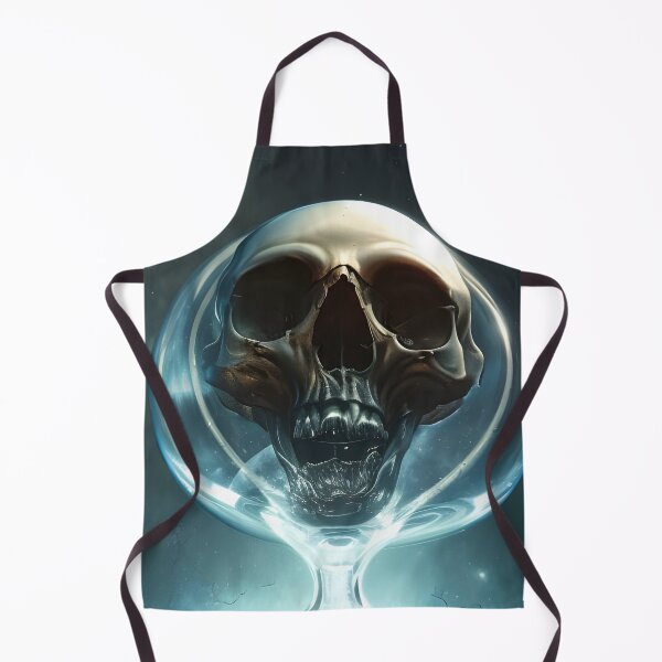 Item preview, Glass Bubble Skull designed and sold by HelenHollywood.