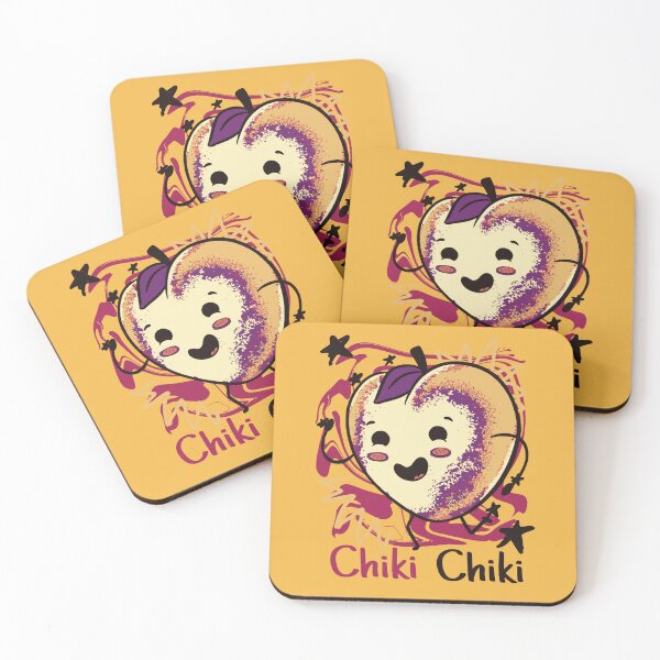 Item preview, Chiki Chiki Peach - Orange designed and sold by ZoomTaDesign.