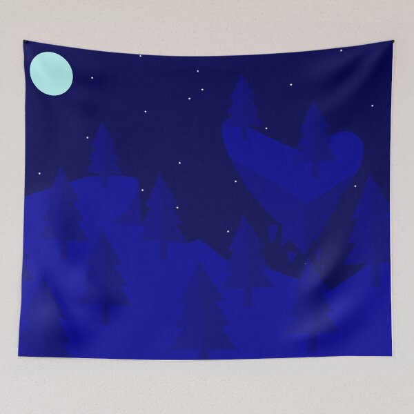 Item preview, Floating Island With Pine Trees designed and sold by Yokzo.