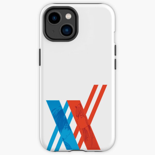Darling in The FranXX Logo, Hiro and Zero Two (002) iPhone Tough Case