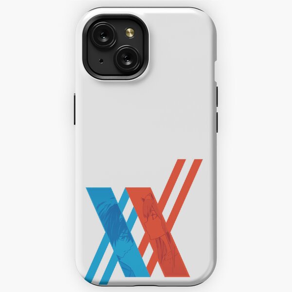 Darling in The FranXX Logo, Hiro and Zero Two (002) iPhone Tough Case