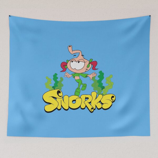 Item preview, snorks cartoon funny tee designed and sold by quickkaart.