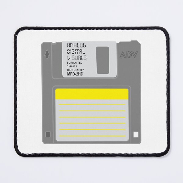 Item preview, Retro Computer Tech Floppy Disk Graphic (Gray Colorway) Analog/ Computer designed and sold by analogdigitalvz.