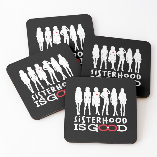 Item preview, Sisterhood Is Good Galentines Womens Valentines Day designed and sold by GravitiTees.