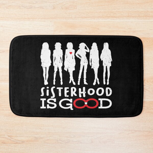 Item preview, Sisterhood Is Good Galentines Womens Valentines Day designed and sold by GravitiTees.