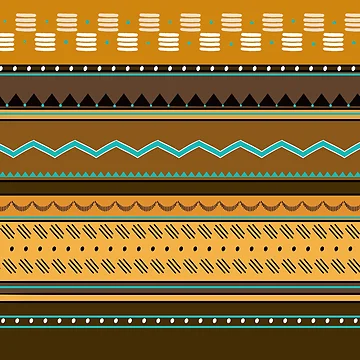 Artwork thumbnail, African pattern design by Inaroda
