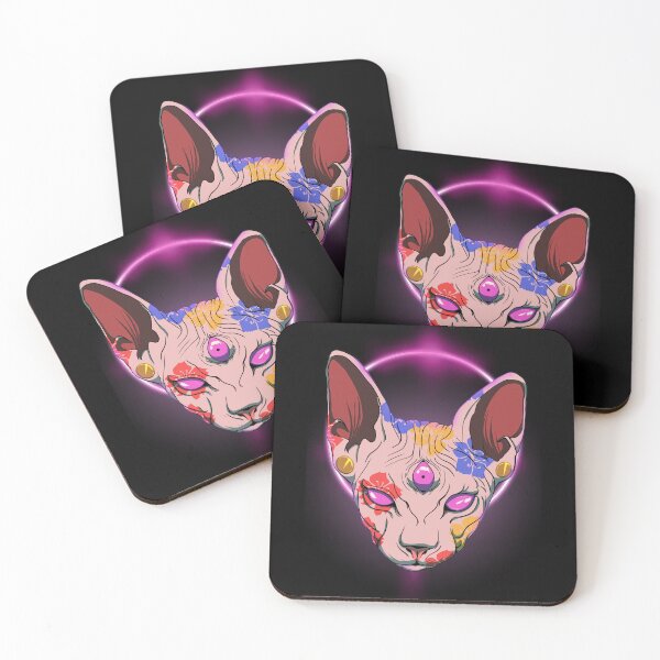 Item preview, Three Eyed Sphynx Cat designed and sold by PVSKI.