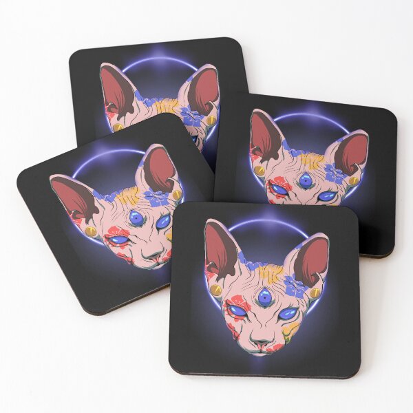 Item preview, Three Eyed Sphynx Cat designed and sold by PVSKI.