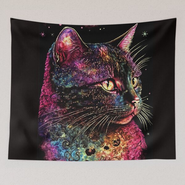 Item preview, Software Abstract Cat Valentines Day Gift Visuals1106 - Software AI abstract 2023 designed and sold by coolkiwie.