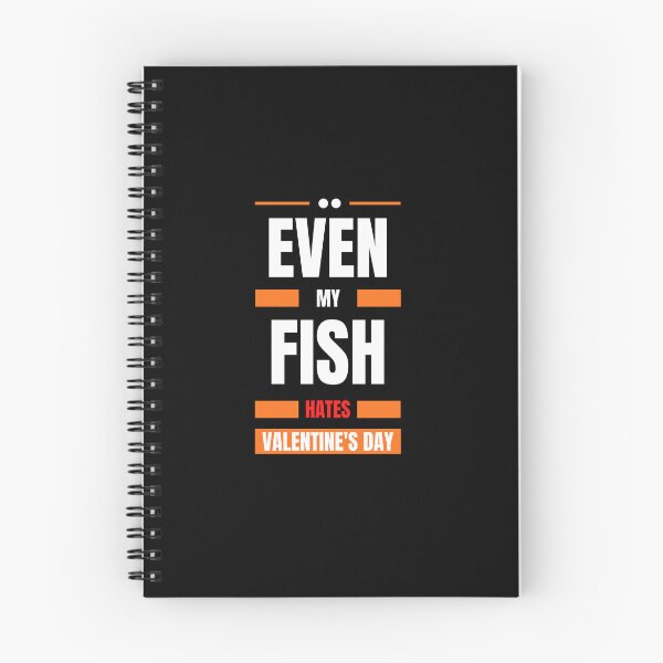 Item preview, Even My Fish Hates Valentines Day designed and sold by Itsheartshop.