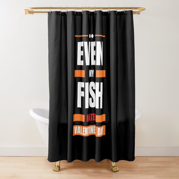 Item preview, Even My Fish Hates Valentines Day designed and sold by Itsheartshop.