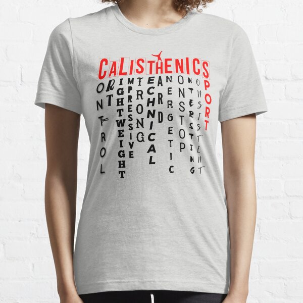 Calisthenics sport Camisa de diseño Camiseta esencial