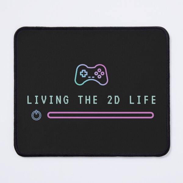 Item preview, Living the 2D life  designed and sold by DoodlesnPoodles.