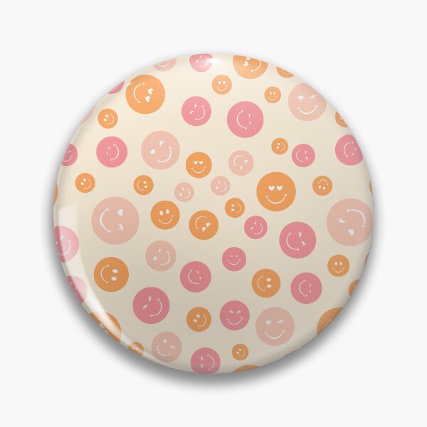 Item preview, Copy of Cute smiley print - pink designed and sold by RSDigitalPrintDesign.