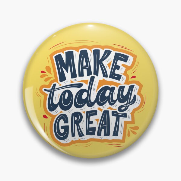 Item preview, Remind yourself to make the most of every day with a 'Make Today Great' sticker designed and sold by majnate.