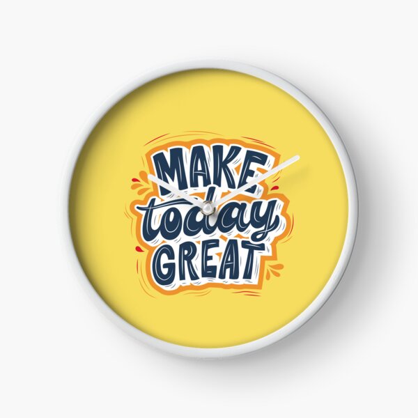 Item preview, Remind yourself to make the most of every day with a 'Make Today Great' sticker designed and sold by majnate.