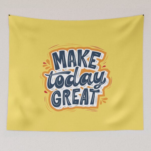 Item preview, Remind yourself to make the most of every day with a 'Make Today Great' sticker designed and sold by majnate.