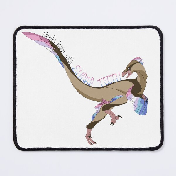 Item preview, Bigender Pride Dinosaur Velociraptor  designed and sold by winter-wren.