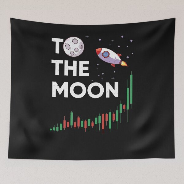 Item preview, To The Moon - Trading Fun designed and sold by ChrisFeil.